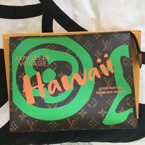 COPY - LOUIS VUITTON Monogram Hawaii Toiletry Pouch 26